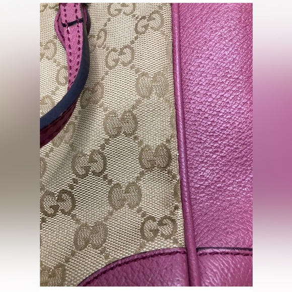 Gucci Pink and Beige Tote Bag - Picture 15 of 16